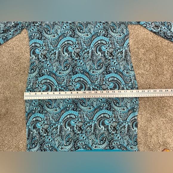 Michael by Michael Kors Paisley Shift Dress Medium - Picture 7 of 8